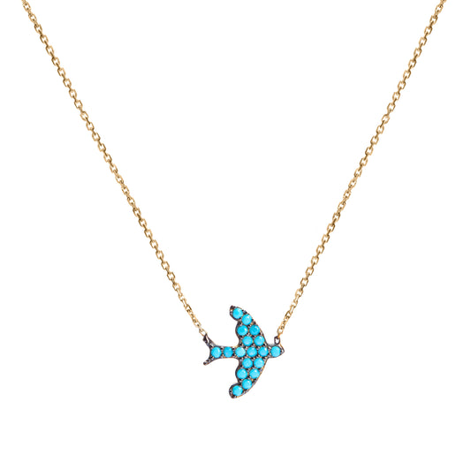 Swallow necklace